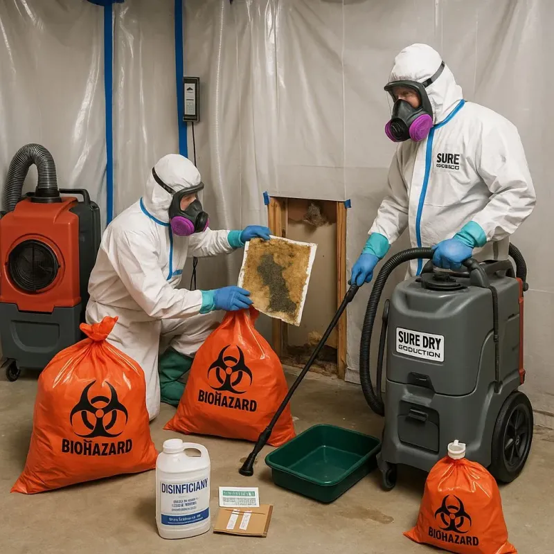 Contaminated Water Handling Protocols process in Midway, AR